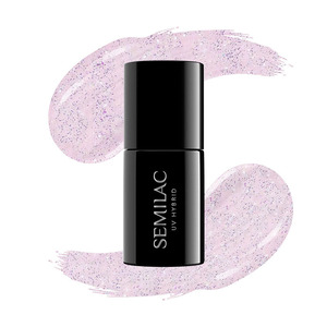 Semilac Uv Hybrid 806 Extend 5in1 Glitter Delicate Pink 7ml