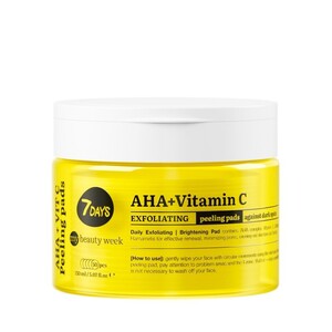 7DAYS Exfoliating Peeling Pads AHA+VITAMIN C 50pcs