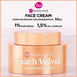7DAYS MB Peach Velvet SOS Day Night Cream 50ml