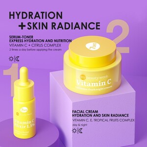 7DAYS MB Vitamin C Radiance Day Night Cream 50ml