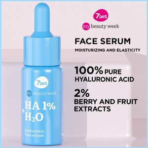 7DAYS MB HA H2O Hyaluronic Face Serum 20ml