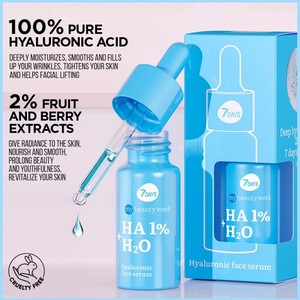 7DAYS MB HA H2O Hyaluronic Face Serum 20ml