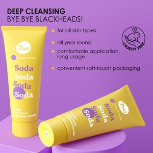 7DAYS MB Soda Facial Deep Pore Cleanse Scrub 80ml