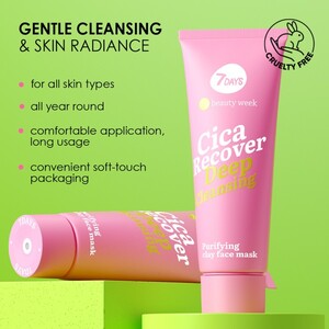 7DAYS MB Cica Recover Purifying Clay Face Mask 80ml