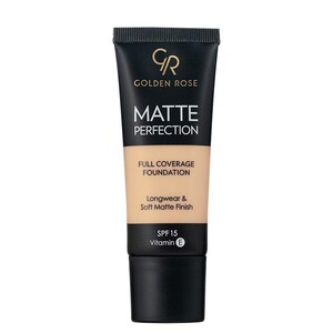Golden Rose Matte Perfection Foundation Natural N3 spf15   35ml