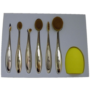 London Pride Multi-Purpose Oval Brush Set # Gold