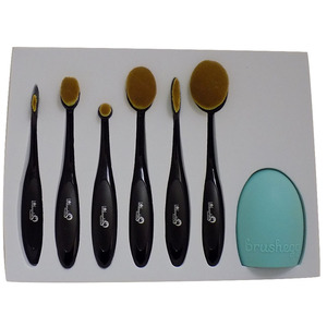London Pride Multi-Purpose Oval Brush Set # Black