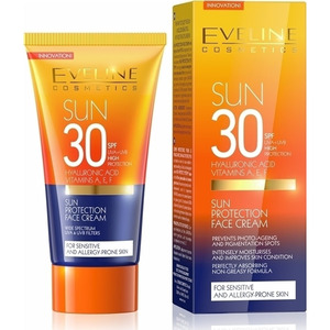 Eveline Αντηλιακή Κρέμα Προσώπου SPF 30   50ml