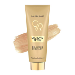 Golden Roze Diamond Breeze Shimmering Body Glow Self Tanning Cream # 01 Dazzle Gold 75ml