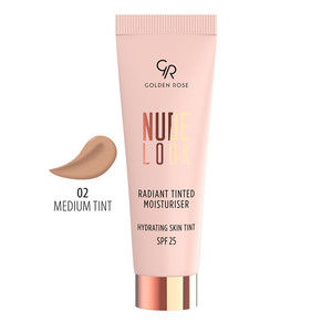 Golden Rose Nude Look Radiant Tinted Moisturiser # 02 Medium Tint 32ml