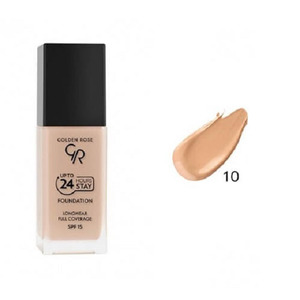Golden Rose Up To 24 Hours Stay Foundation spf15   35ml # 10