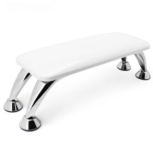 UpLac Hand Rest Holder Stool White Leather