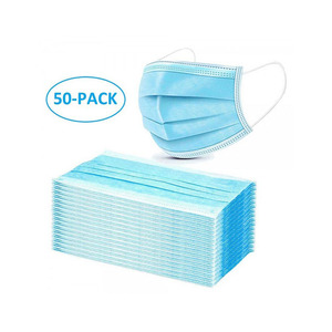 UpLac Disposable Protective Mask 50 pcs Blue