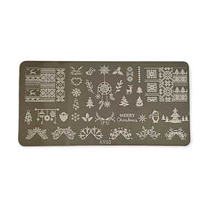 UpLac Metal Stamping Plate # XY-03 Christmas