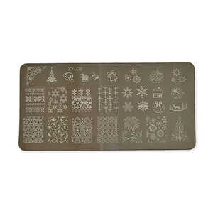 UpLac Metal Stamping Plate # XY-J28 Christmas