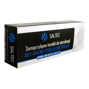 Saltec Bags For Sterilized Tools 90mm x 230mm   200pcs