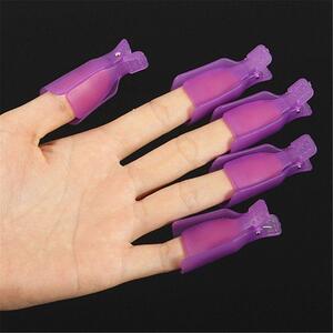 UpLac Gel Nail Polish Remover Clips Assorted Colours