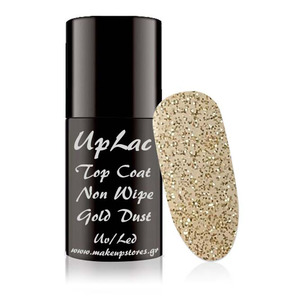 UpLac Top Coat Non Wipe Gold Dust Uv/Led 6ml