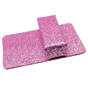 UpLac Set Hand Rest Holder Pink Glitter + Pad