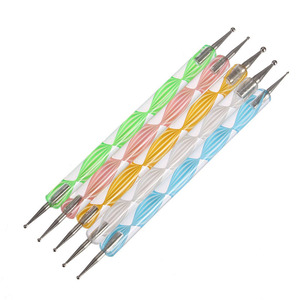 UpLac 2 Way Dotting Pen Tool Nail Art Set of 5 pcs