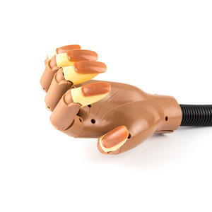 UpLac Practice Nail Trainer Hand - Moveable Fingers - Flexible Arm