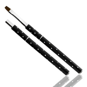 UpLac Professional Gel Folding Brush Zirgon Black # Νο 10