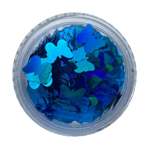 UpLac Butterflies Colour Holo Foil Green Blue No 18