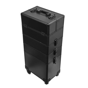 UpLac Trolley Cosmetic Case Professional All Black  Type M.A.C.