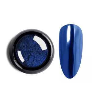 UpLac Nail Powder Mirror Effect Solid 12 Dark Blue 8gr