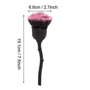 UpLac Flower Large Brush Black