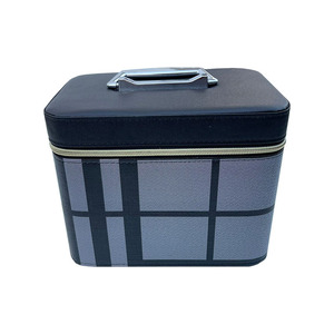 UpLac Toiletry Case Bow Small Checkered