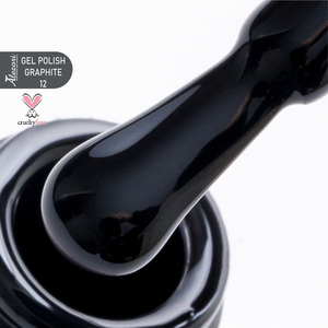 Alezori Gel Polish No 287 15ml BLACK