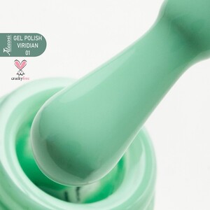 Alezori Gel Polish Viridian 01 (No 933)   15ml
