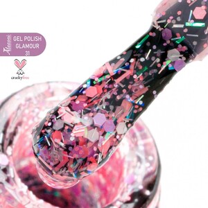 Alezori Gel Polish Glamour 31 (No 021 Candy) 15ml