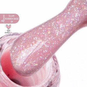 Alezori Rubber Base Glam 09   15ml