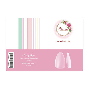 Alezori Gelly Tips AG-01 Almond Small 240pcs