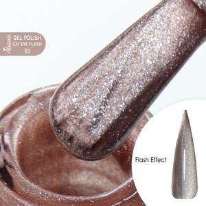 Alezori Gel Polish Cat Eye Flash 03    15ml
