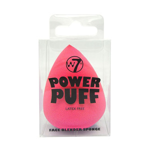 W7 Power Puff Face Blender Sponge # Pink