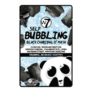W7 Self Bubbling Black Charcoal O2 Face Mask 20gr