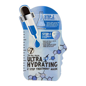 W7 The Full Facial Ultra Hydrating 2 Step Treatment Face Mask 23gr