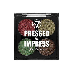 W7 Pressed to Impress Glitter Palette # In Vogue 4x1gr
