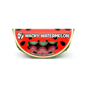 W7 Fruity Fizzy Bath Bombs # Wacky Watermelon 10x10gr
