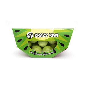 W7 Fruity Fizzy Bath Bombs # Krazy Kiwi 10x10gr