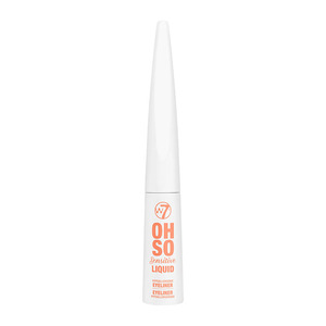 W7 Oh So Sensitive Liquid Eyeliner Black 6ml