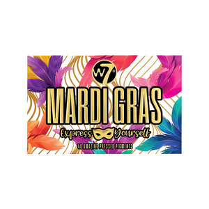 W7 Mardi Gras Pressed Pigment Palette 36gr