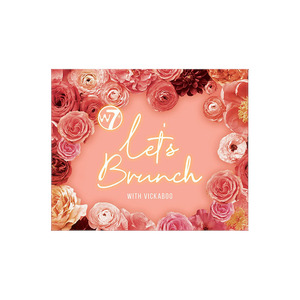 W7 Let's Brunch With Vickaboo Pressed Pigment Palette 9,6gr