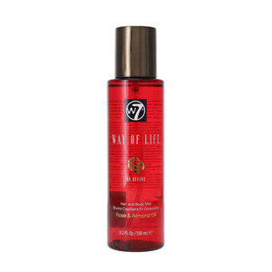 W7 Hair & Body Mist Rose & Almond Oil 100ml