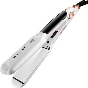 Kemei Professional Hair Sraightener Iron Steampod Ceramic 80W KM-7062