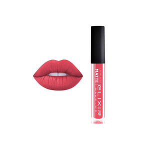Elixir Liquid Lip Matte  # 406 Warm Pink 5ml