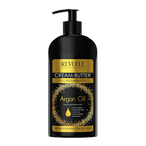 Revuele Argan Oil Cream-Butter Hand & Body 5 in 1   400ml 